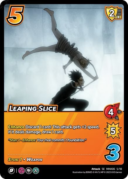 Leaping Slice [Jet Burn] | Boutique FDB TCG