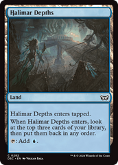 Halimar Depths [Duskmourn: House of Horror Commander] | Boutique FDB TCG