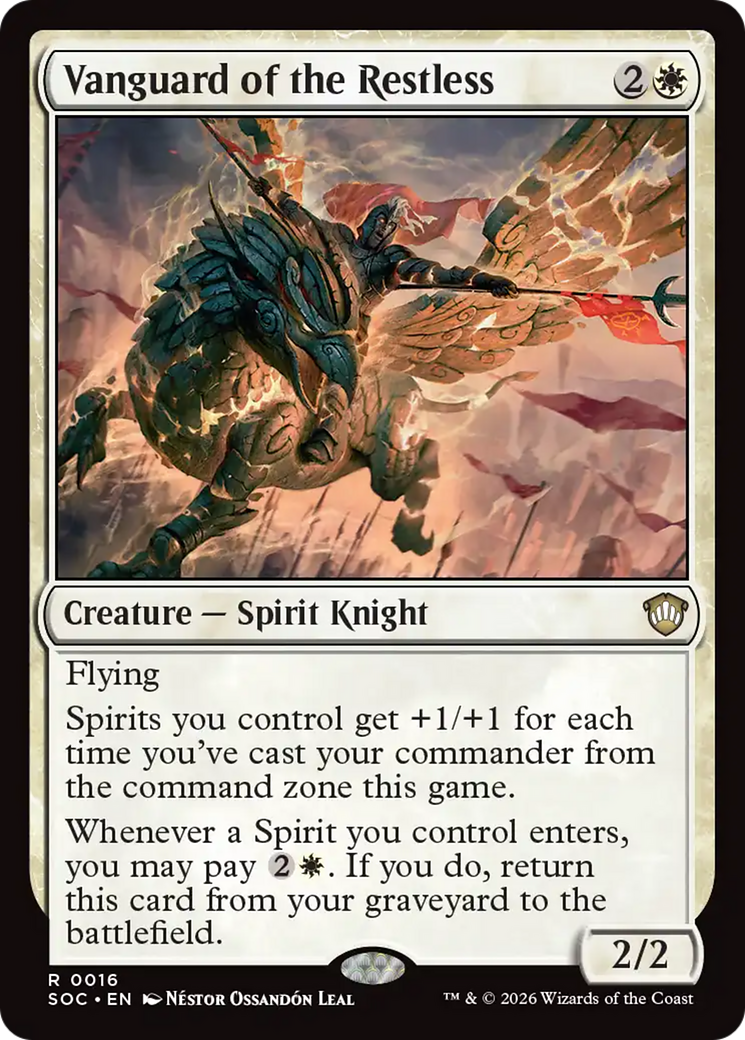 Vanguard of the Restless [Secrets of Strixhaven Commander] | Boutique FDB TCG