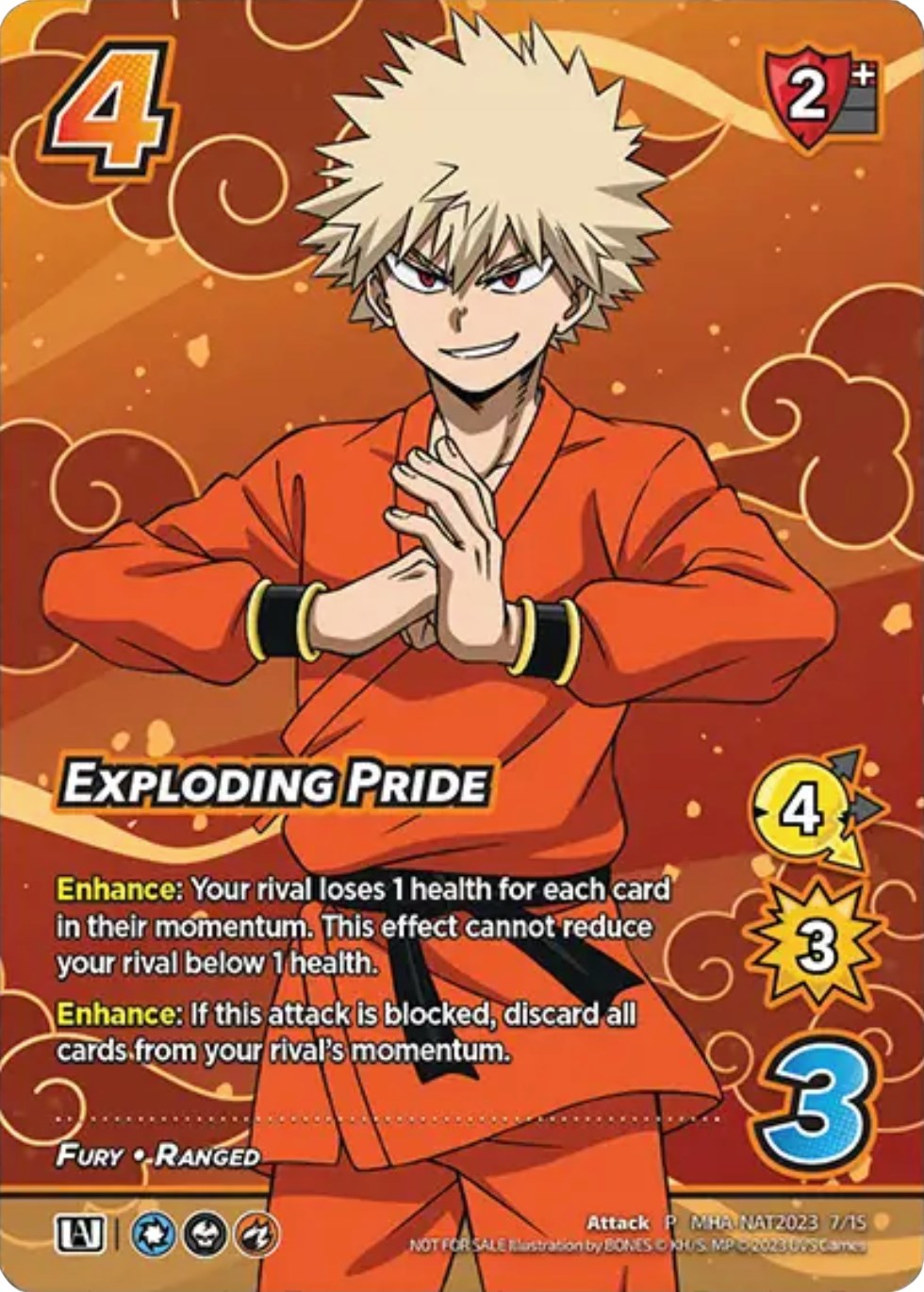 Exploding Pride (Pro Hero Nationals 2023) [Miscellaneous Promos] | Boutique FDB TCG