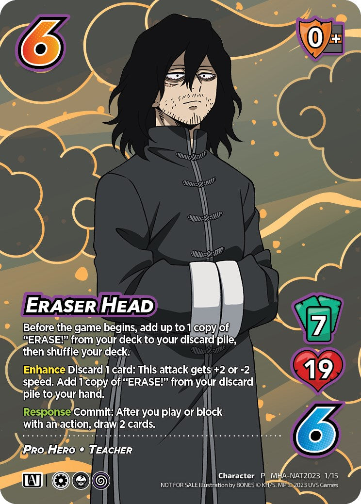 Eraser Head (Pro Hero Nationals 2023) [Miscellaneous Promos] | Boutique FDB TCG