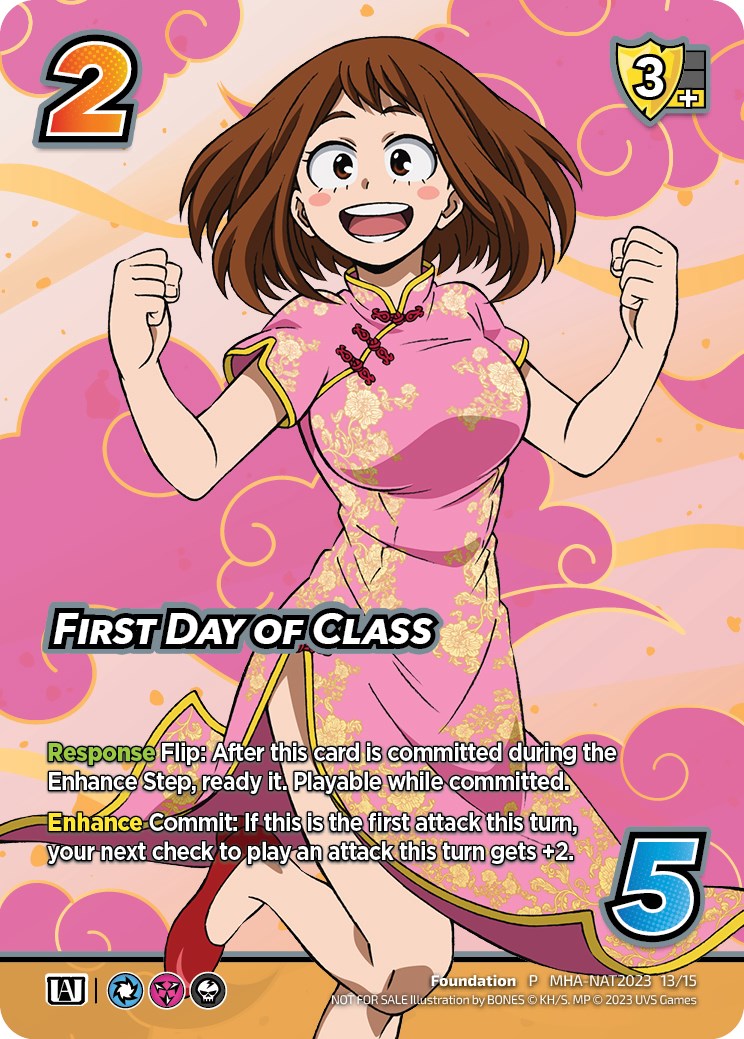 First Day of Class (Pro Hero Nationals 2023) [Miscellaneous Promos] | Boutique FDB TCG
