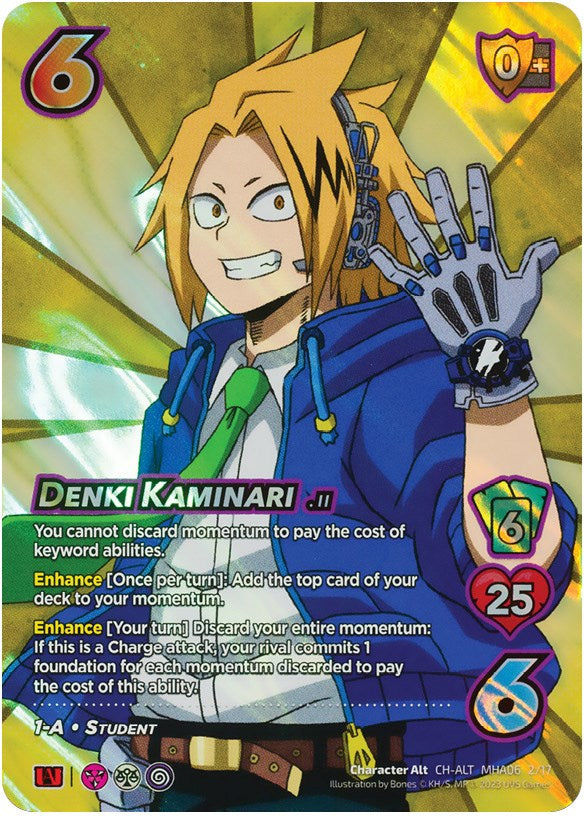 Denki Kaminari [Jet Burn] | Boutique FDB TCG