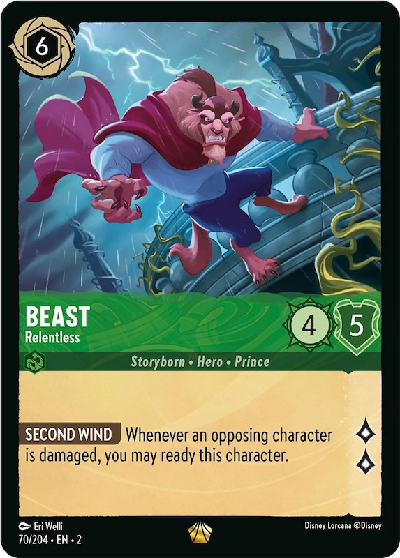 Beast - Relentless (70/204) [Rise of the Floodborn] | Boutique FDB TCG