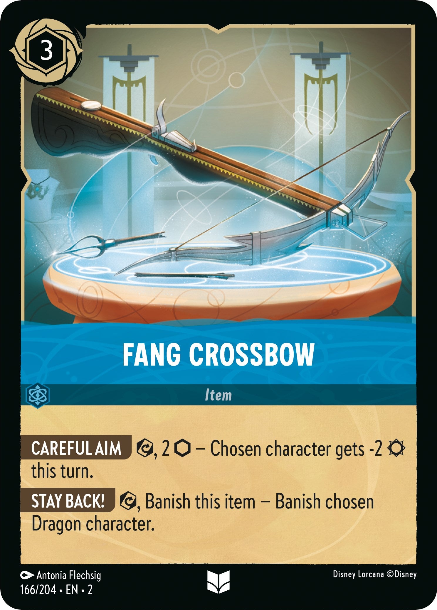 Fang Crossbow (166/204) [Rise of the Floodborn] | Boutique FDB TCG