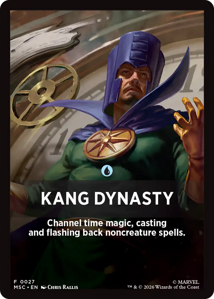 Kang Dynasty Theme Card [Marvel Super Heroes Commander] | Boutique FDB TCG