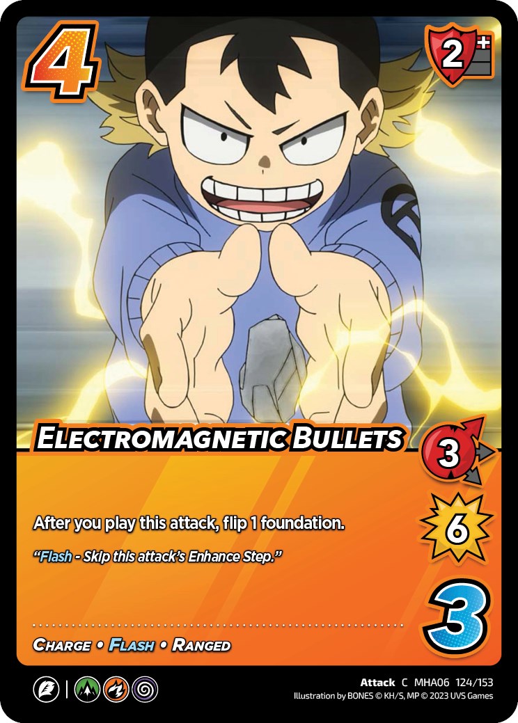 Electromagnetic Bullets [Jet Burn] | Boutique FDB TCG