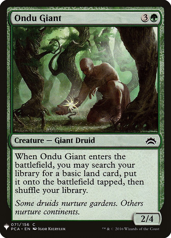 Ondu Giant [Mystery Booster] | Boutique FDB TCG
