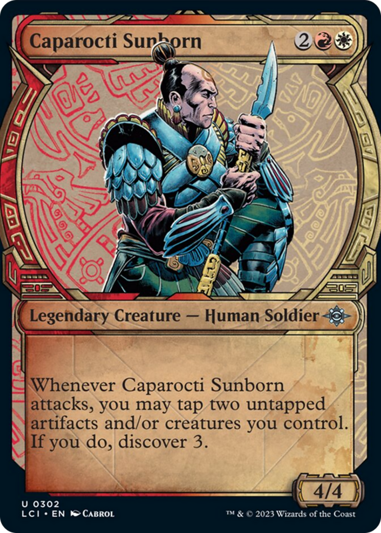 Caparocti Sunborn (Showcase) [The Lost Caverns of Ixalan] | Boutique FDB TCG