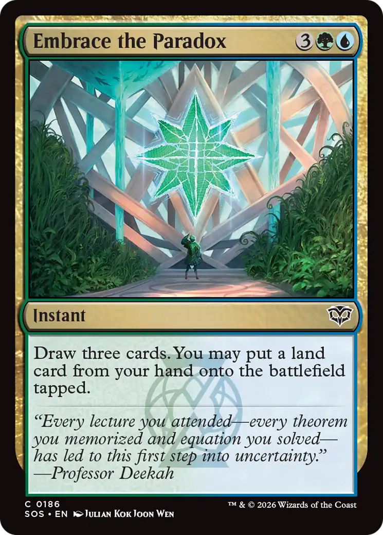 Embrace the Paradox [Secrets of Strixhaven] | Boutique FDB TCG