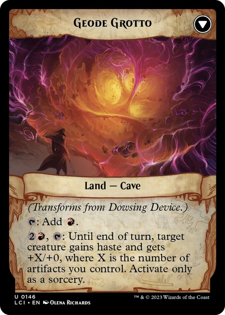 Dowsing Device // Geode Grotto [The Lost Caverns of Ixalan] | Boutique FDB TCG