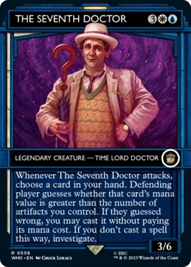 The Seventh Doctor (Showcase) [Doctor Who] | Boutique FDB TCG