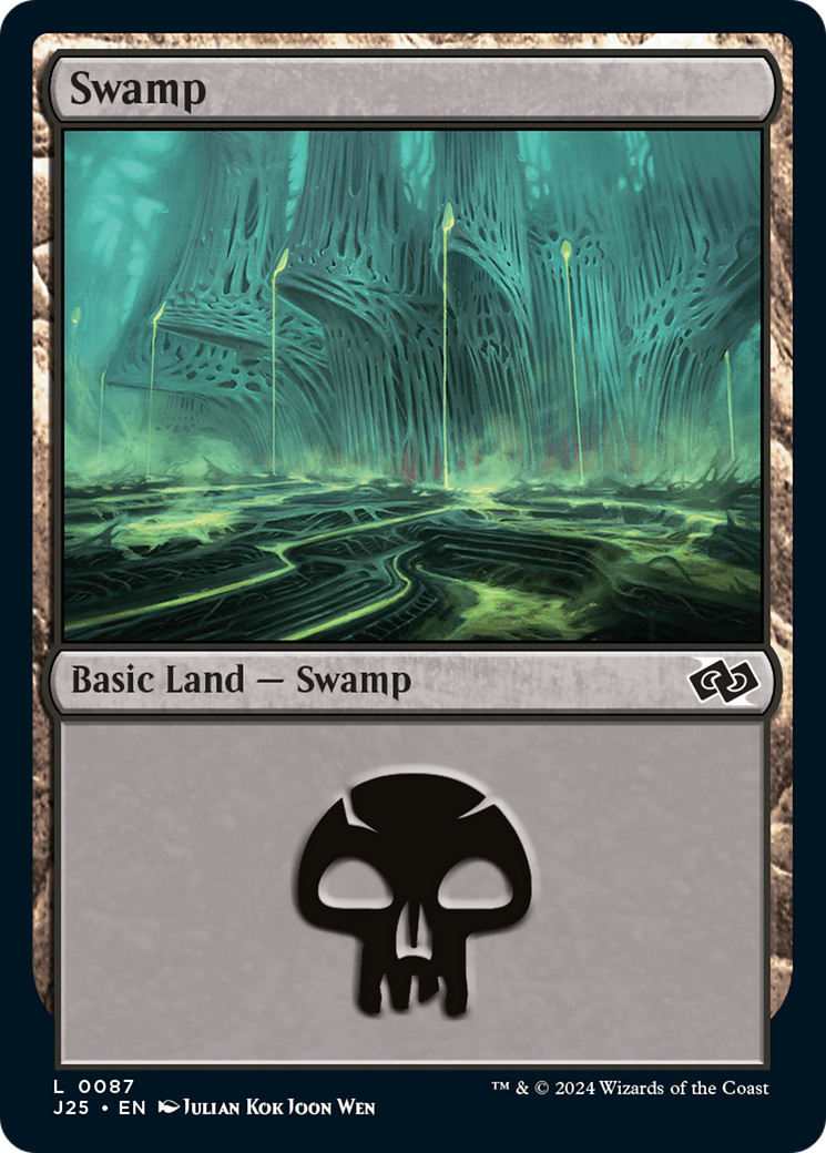 Swamp (87) [Foundations Jumpstart] | Boutique FDB TCG