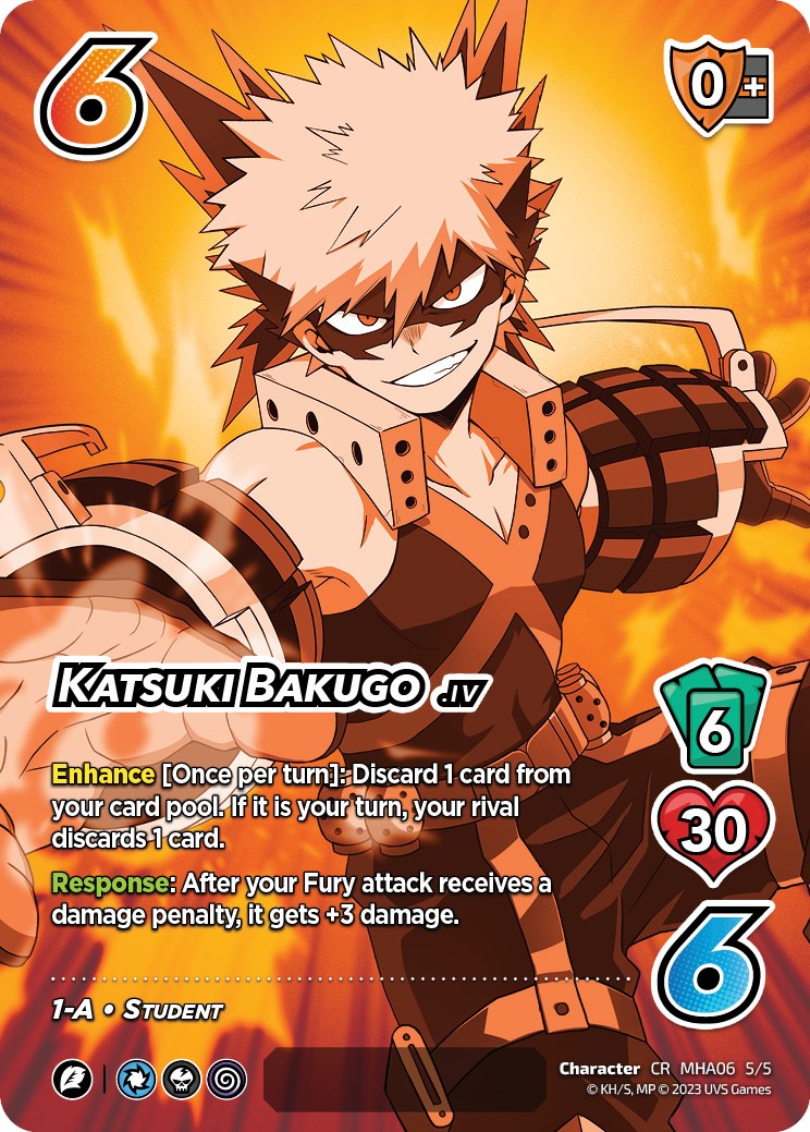 Katsuki Bakugo (Serialized) [Jet Burn] | Boutique FDB TCG