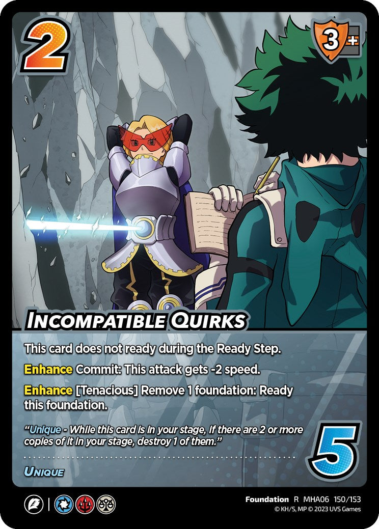 Incompatible Quirks [Jet Burn] | Boutique FDB TCG