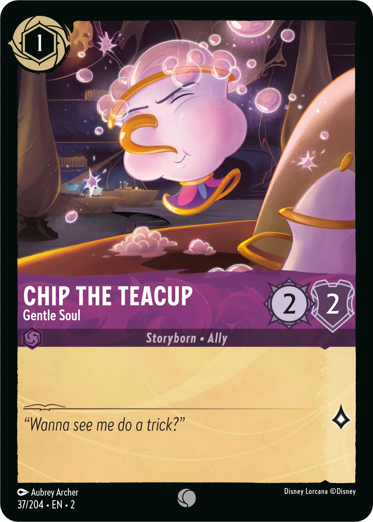 Chip the Teacup - Gentle Soul (37/204) [Rise of the Floodborn] | Boutique FDB TCG