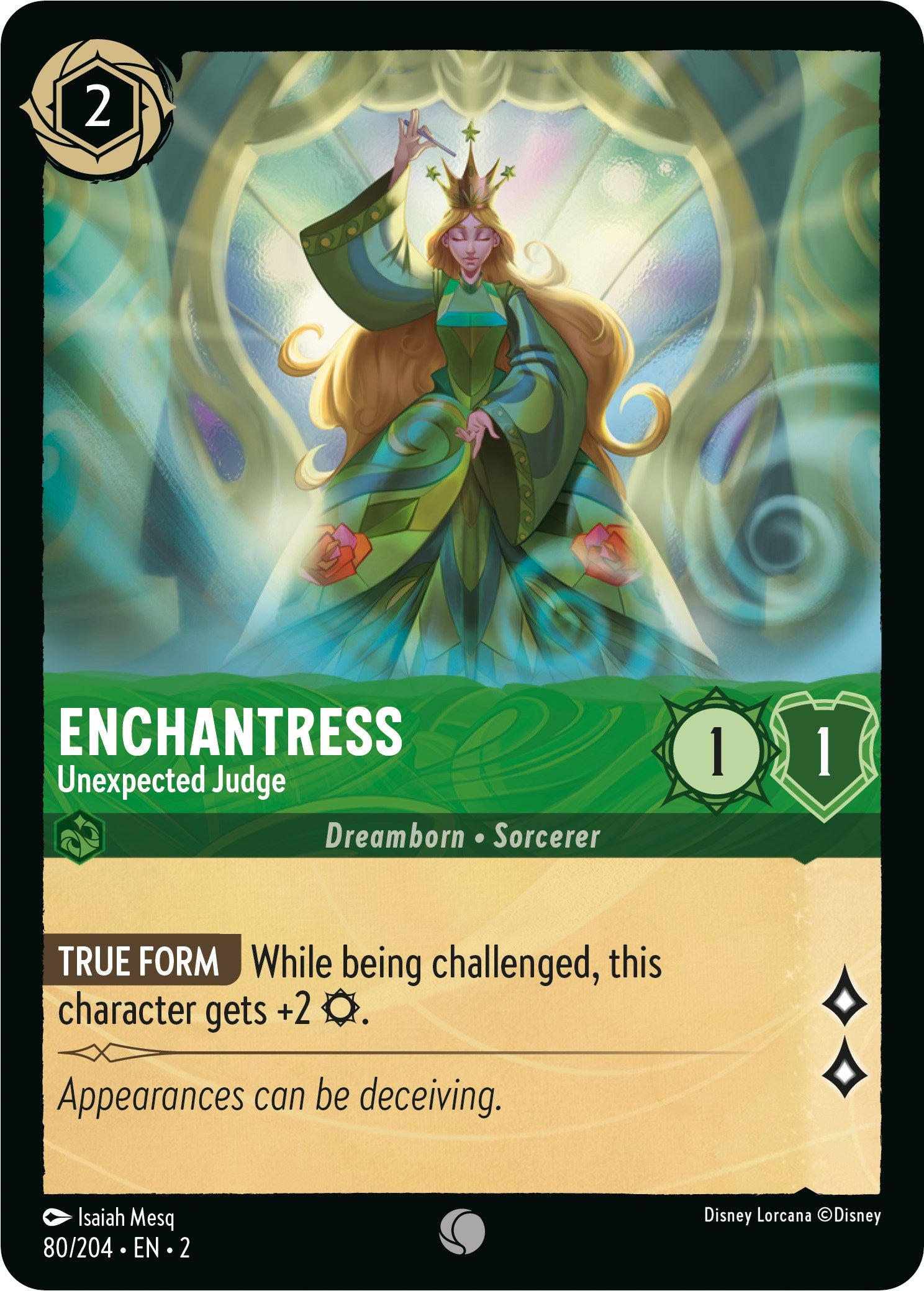 Enchantress - Unexpected Judge (80/204) [Rise of the Floodborn] | Boutique FDB TCG