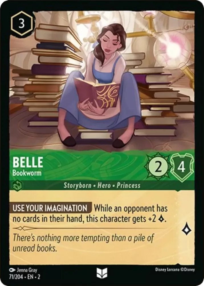 Belle - Bookworm (71/204) [Rise of the Floodborn] | Boutique FDB TCG