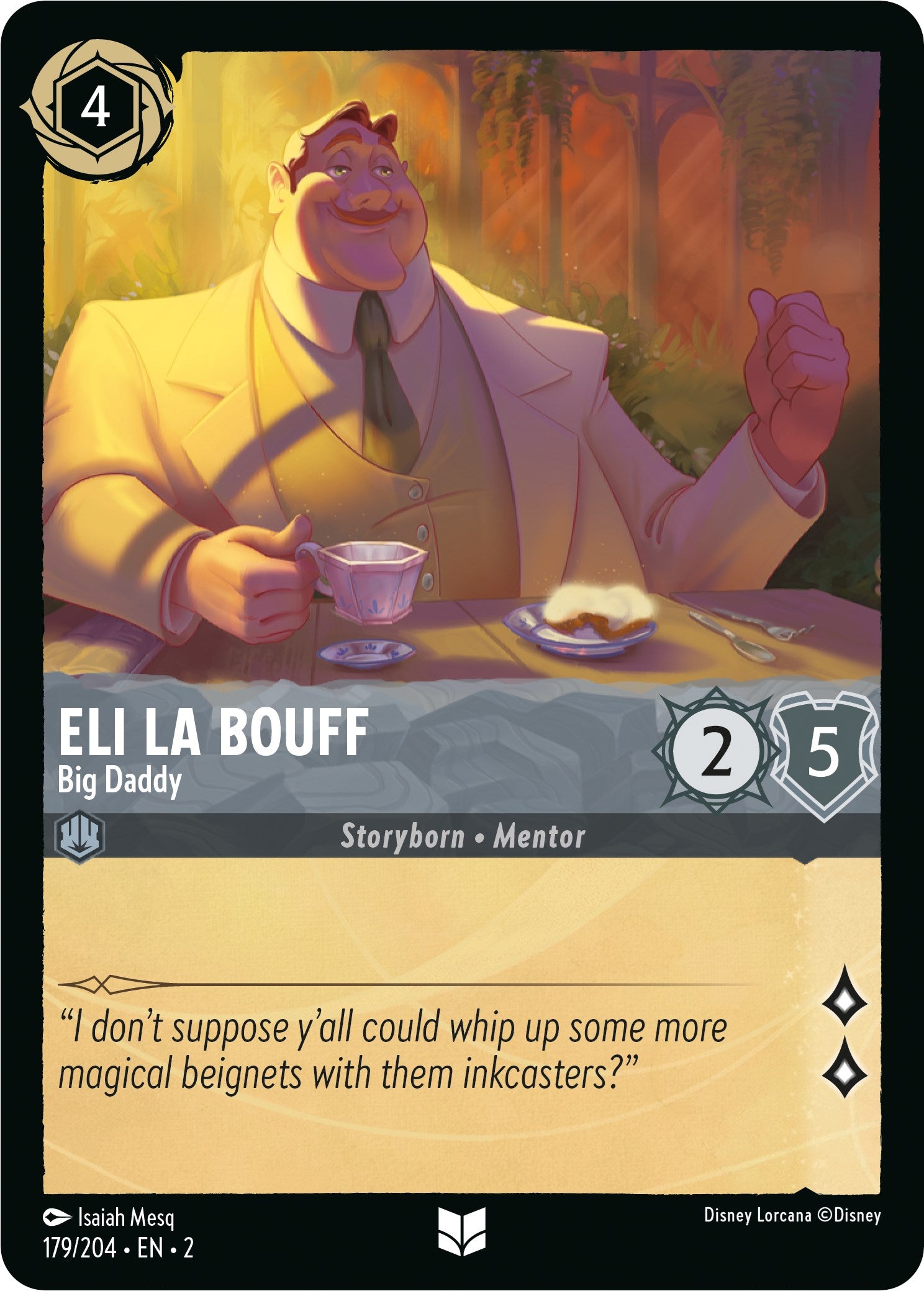 Eli La Bouff - Big Daddy (179/204) [Rise of the Floodborn] | Boutique FDB TCG