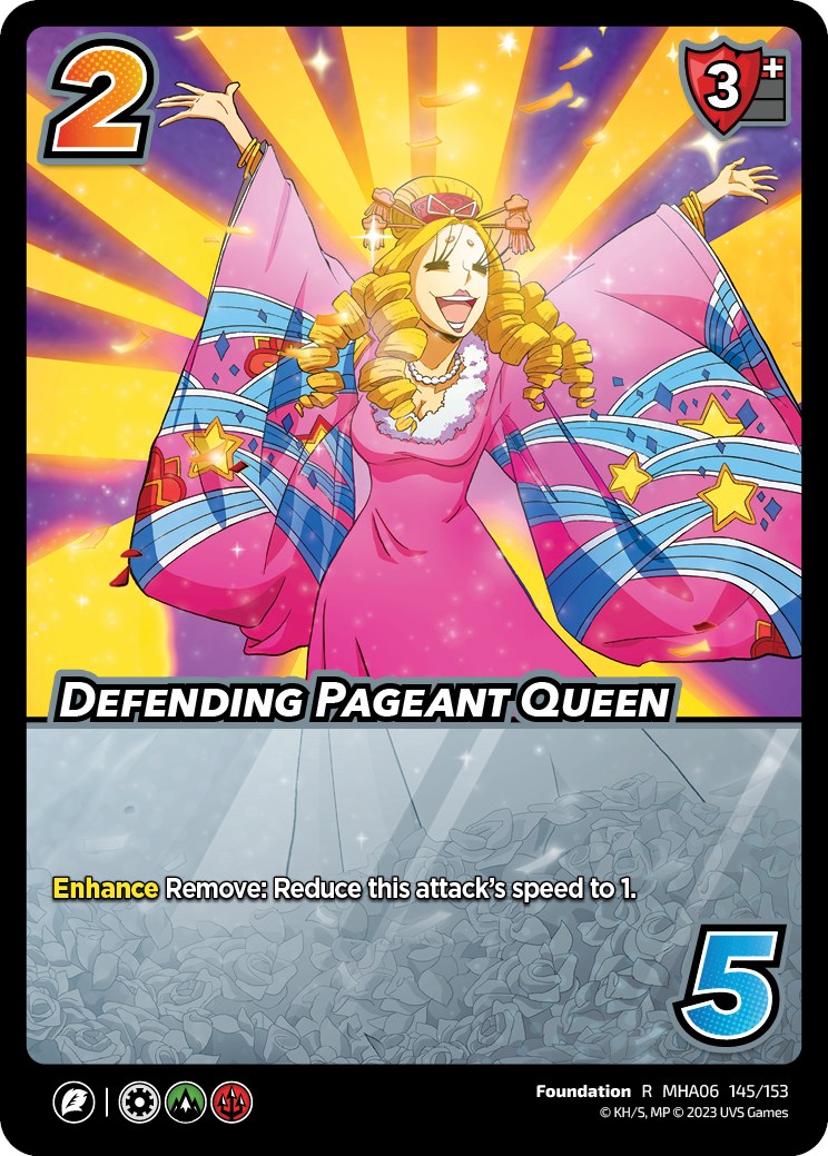 Defending Pageant Queen [Jet Burn] | Boutique FDB TCG