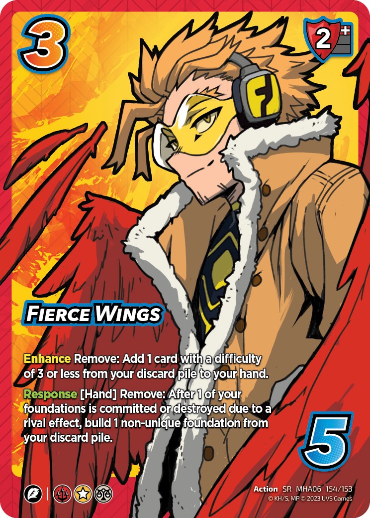 Fierce Wings [Jet Burn] | Boutique FDB TCG