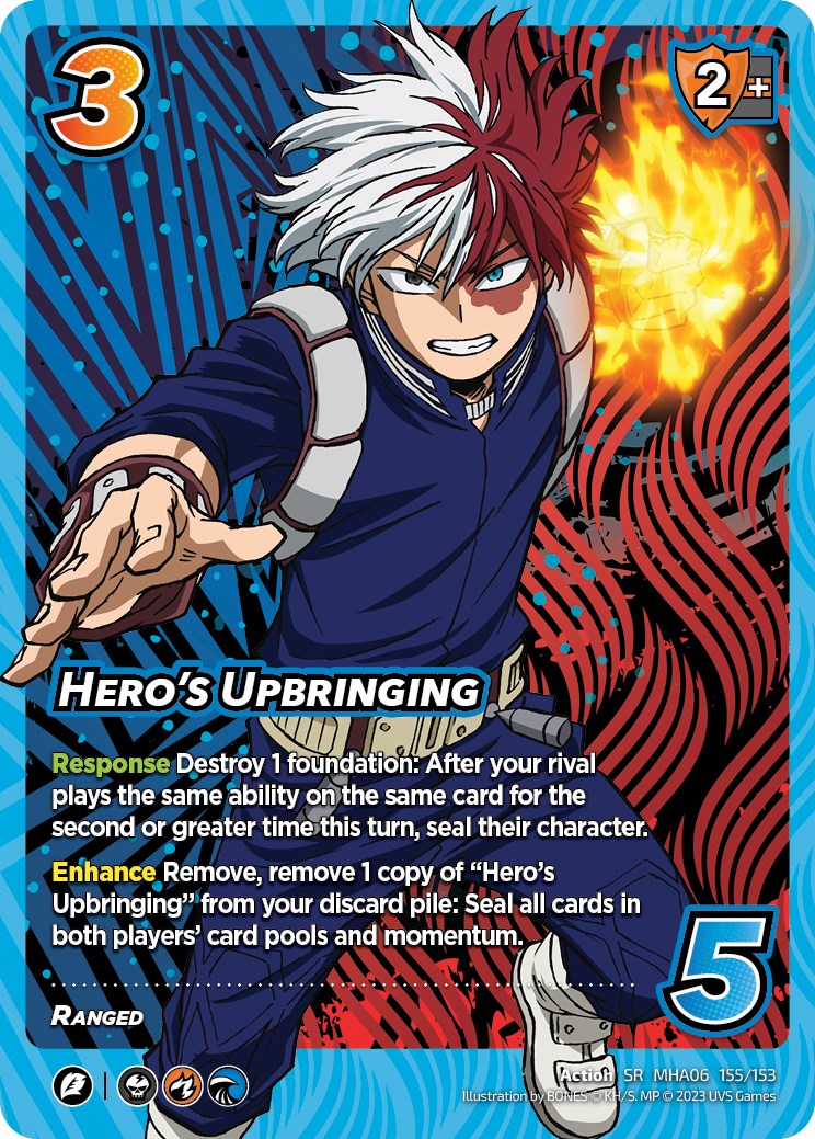 Hero's Upbringing [Jet Burn] | Boutique FDB TCG