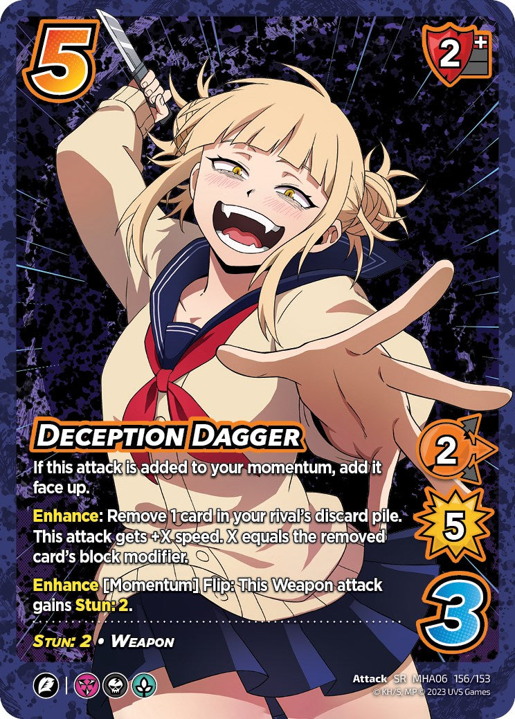 Deception Dagger [Jet Burn] | Boutique FDB TCG