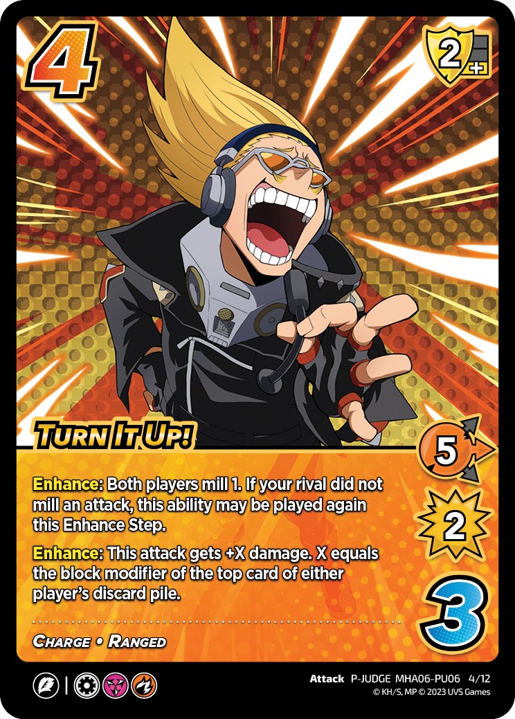 Turn It Up! (Plus Ultra Pack 6 Judge) [Miscellaneous Promos] | Boutique FDB TCG