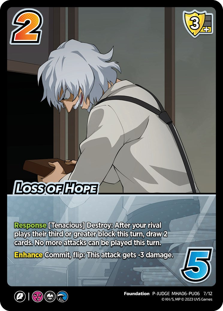 Loss of Hope (Plus Ultra Pack 6 Judge) [Miscellaneous Promos] | Boutique FDB TCG