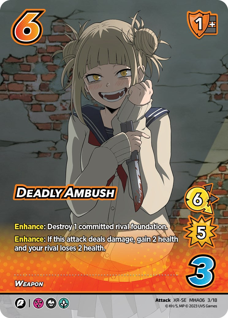 Deadly Ambush (XR) [Jet Burn] | Boutique FDB TCG