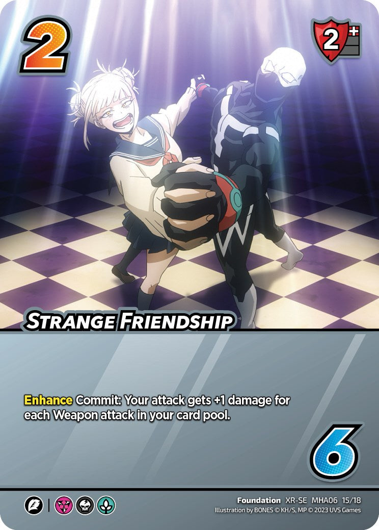 Strange Friendship (XR) [Jet Burn] | Boutique FDB TCG