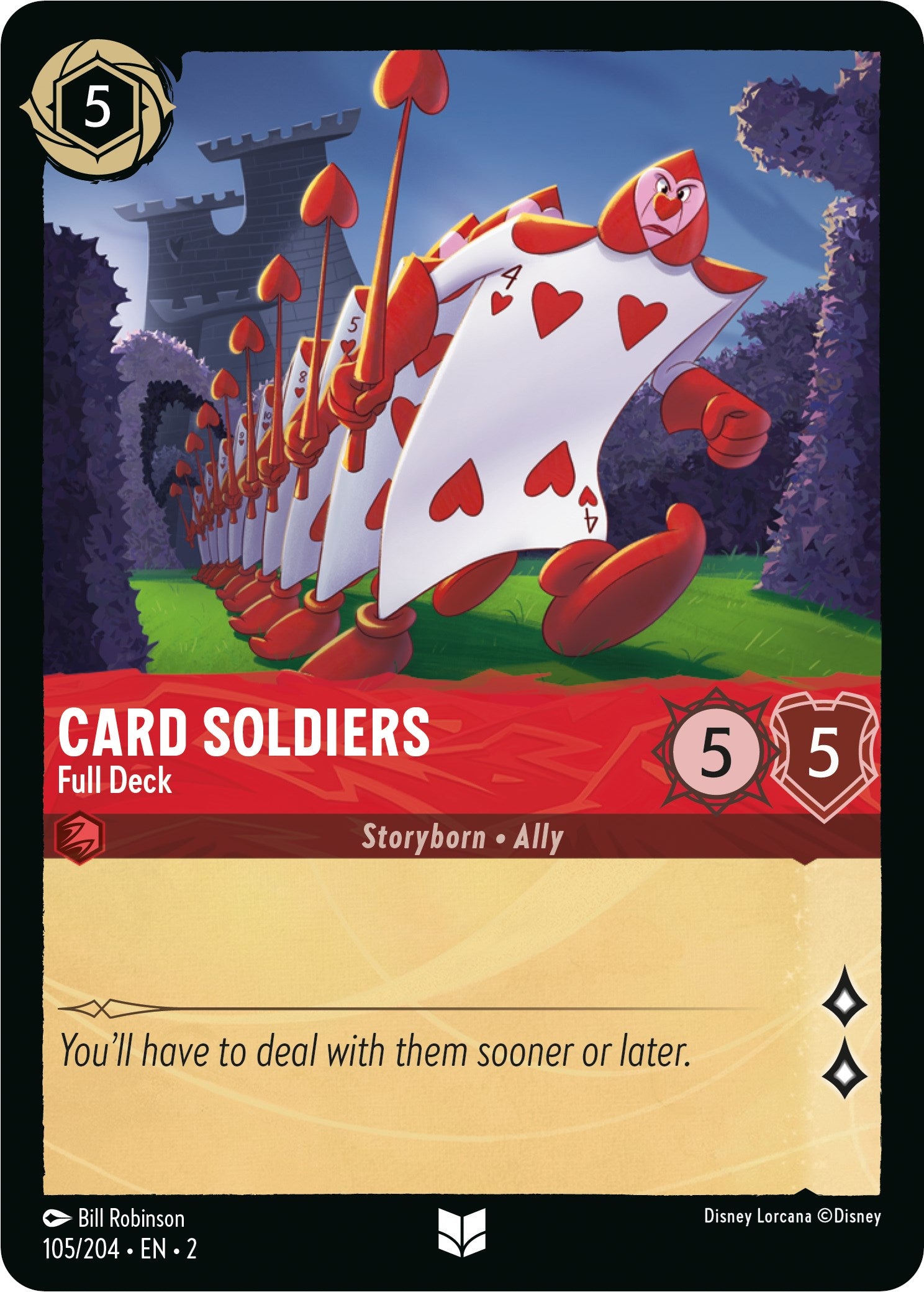 Card Soldiers - Full Deck (105/204) [Rise of the Floodborn] | Boutique FDB TCG