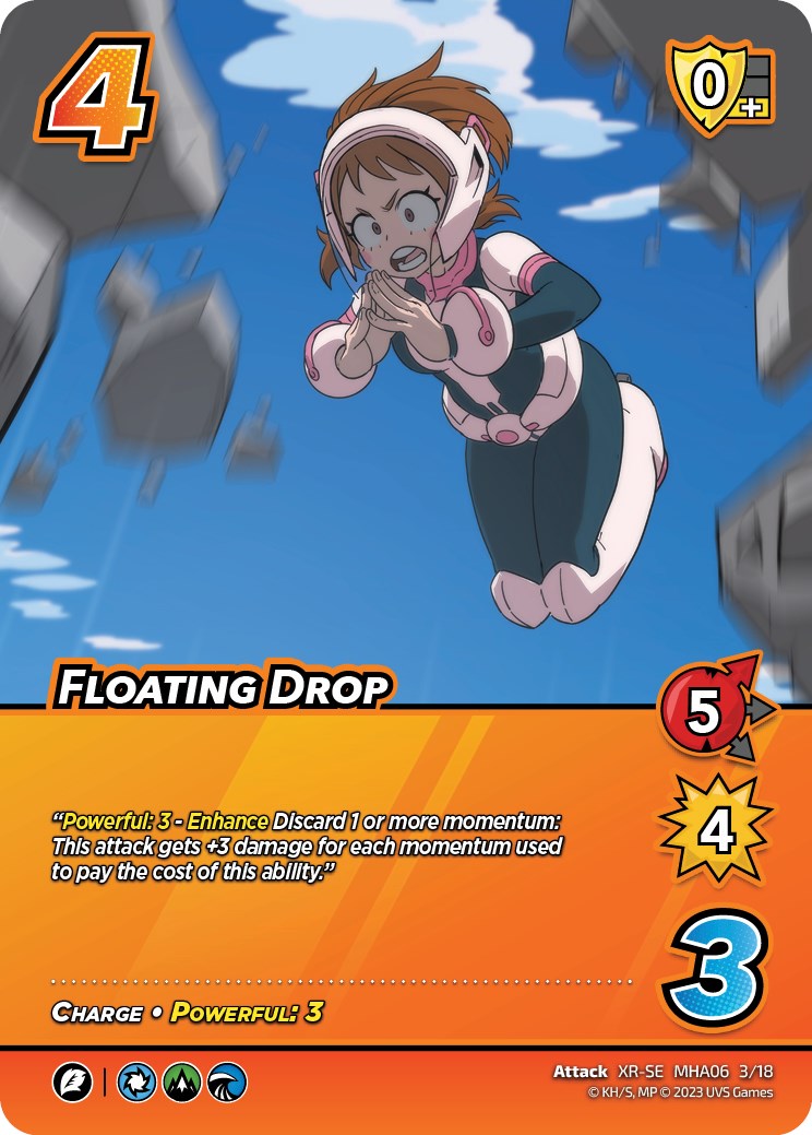 Floating Drop (XR) [Jet Burn] | Boutique FDB TCG