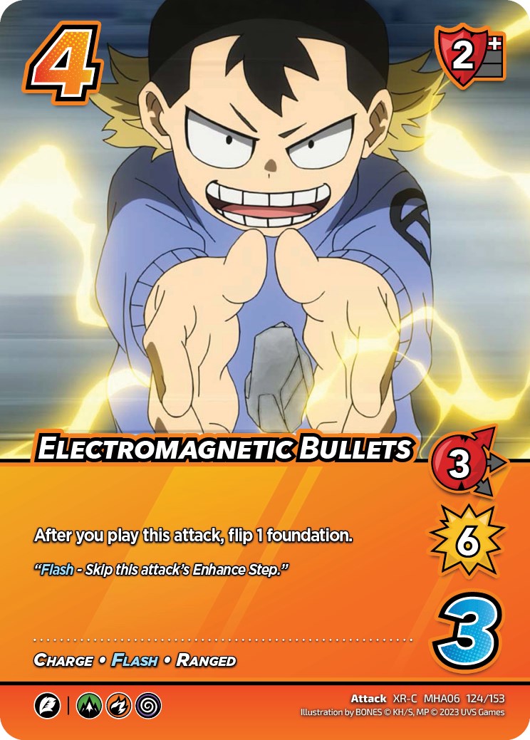 Electromagnetic Bullets (XR) [Jet Burn] | Boutique FDB TCG