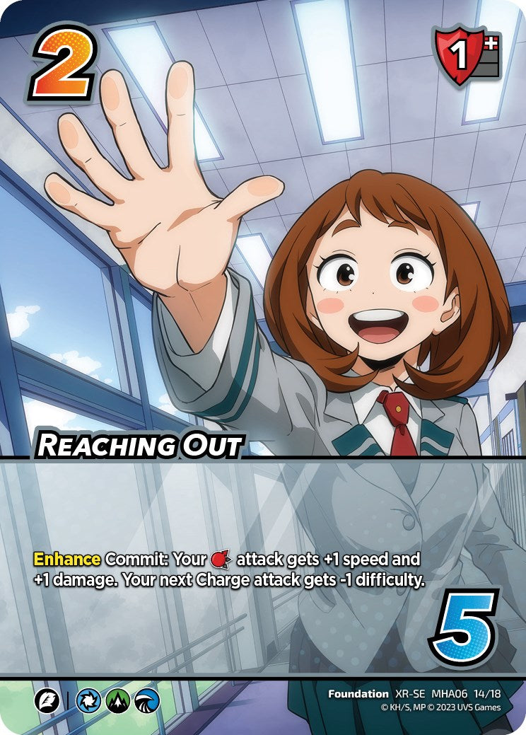 Reaching Out (XR) [Jet Burn] | Boutique FDB TCG