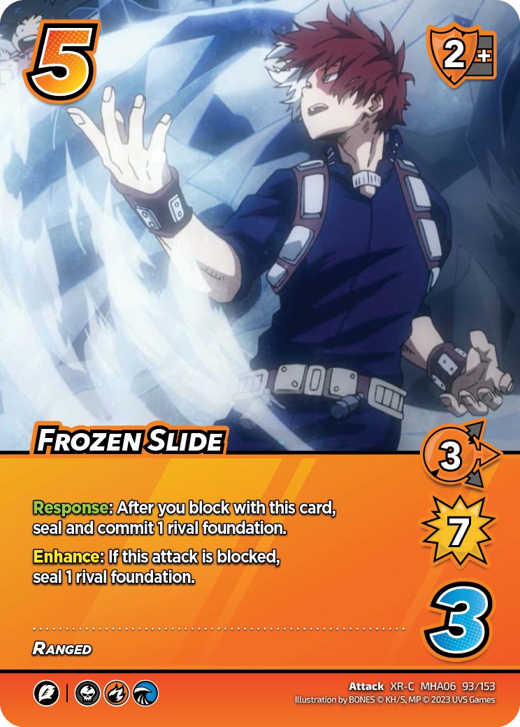 Frozen Slide (XR) [Jet Burn] | Boutique FDB TCG