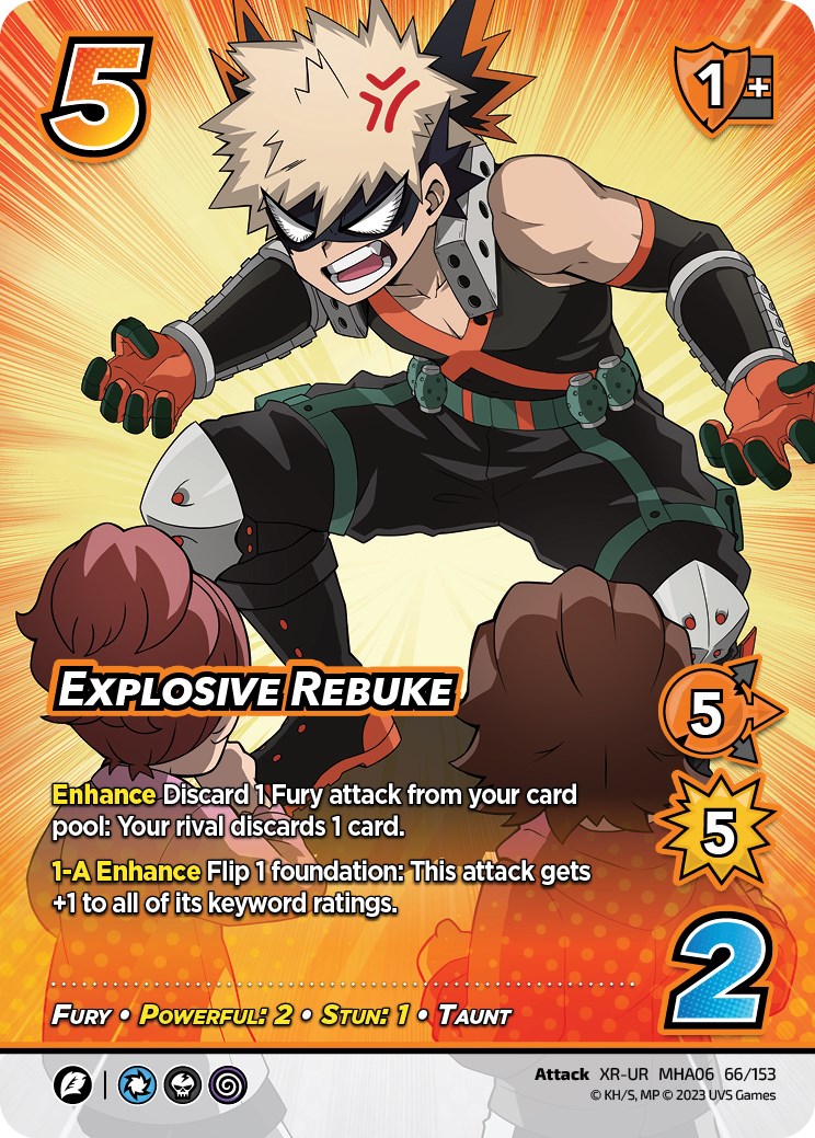 Explosive Rebuke (XR) [Jet Burn] | Boutique FDB TCG