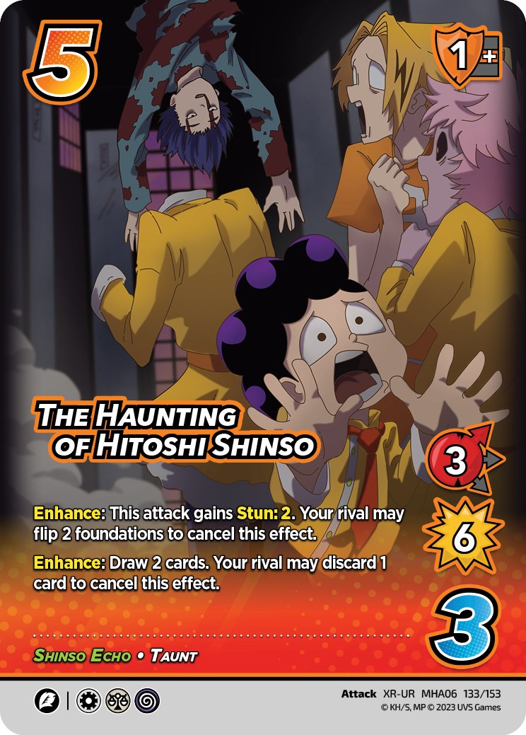 The Haunting of Hitoshi Shinso (XR) [Jet Burn] | Boutique FDB TCG