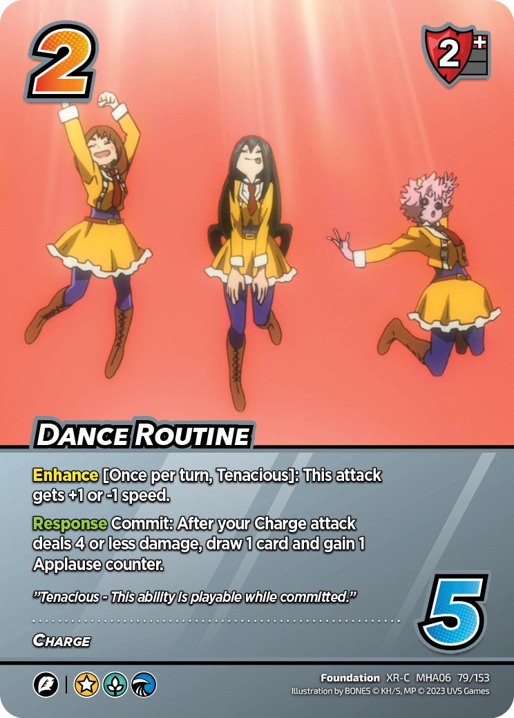 Dance Routine (XR) [Jet Burn] | Boutique FDB TCG