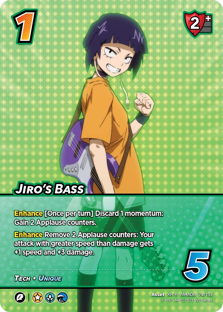 Jiro's Bass (XR) [Jet Burn] | Boutique FDB TCG