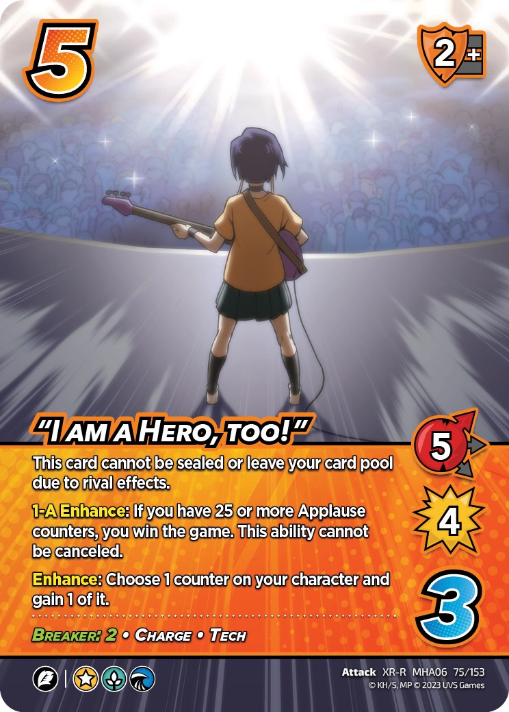 "I am a Hero, too!" (XR) [Jet Burn] | Boutique FDB TCG