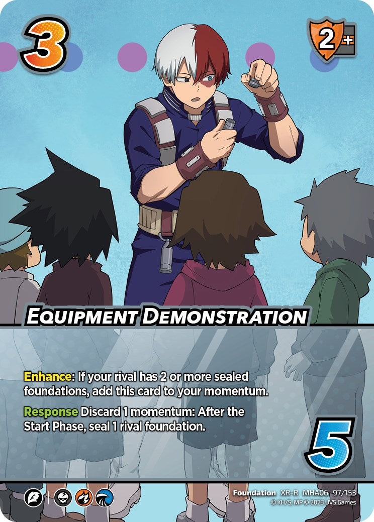 Equipment Demonstration (XR) [Jet Burn] | Boutique FDB TCG