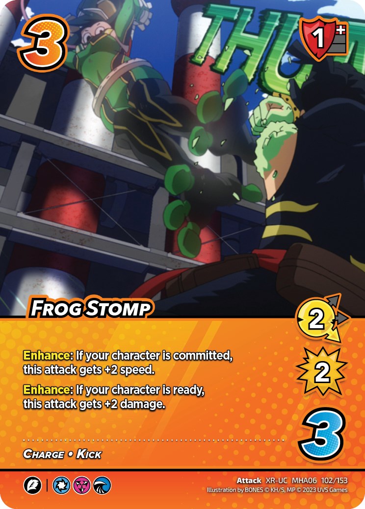 Frog Stomp (XR) [Jet Burn] | Boutique FDB TCG