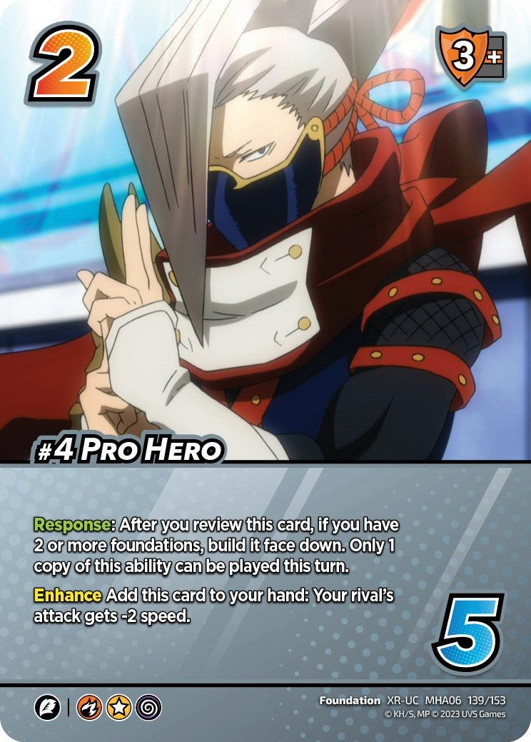 #4 Pro Hero (XR) [Jet Burn] | Boutique FDB TCG