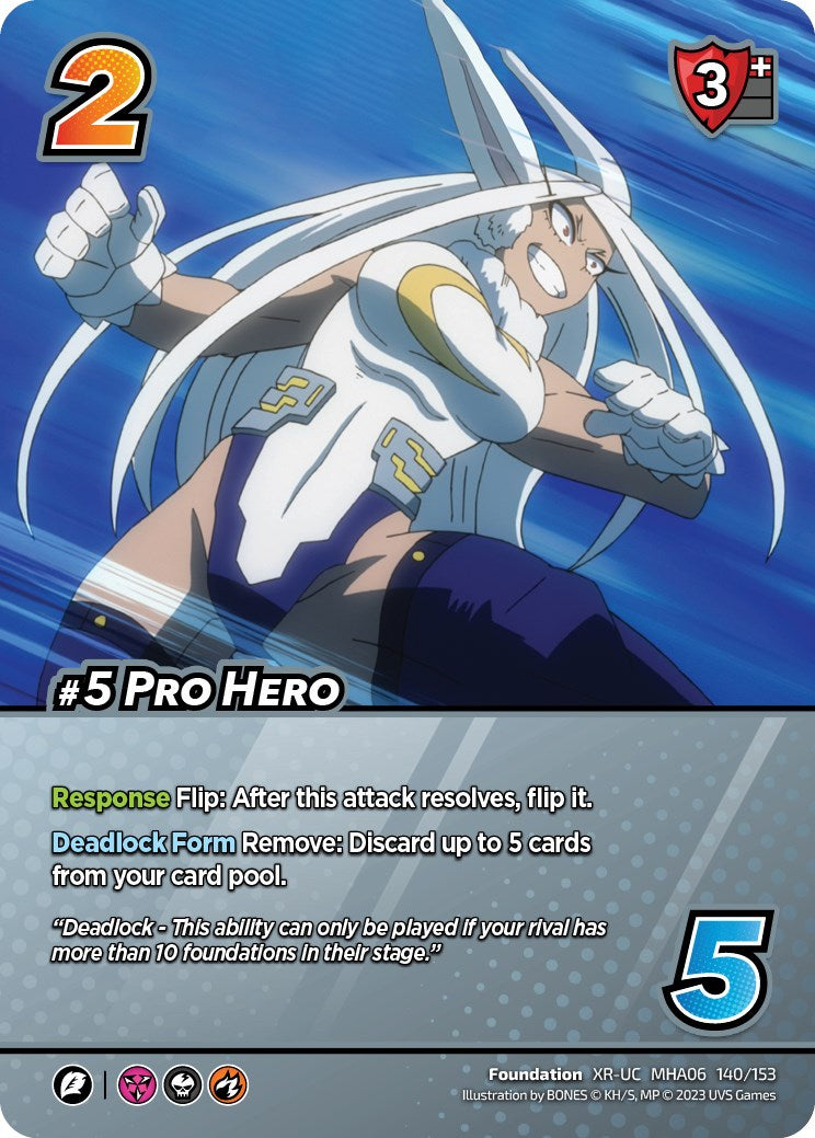 #5 Pro Hero (XR) [Jet Burn] | Boutique FDB TCG