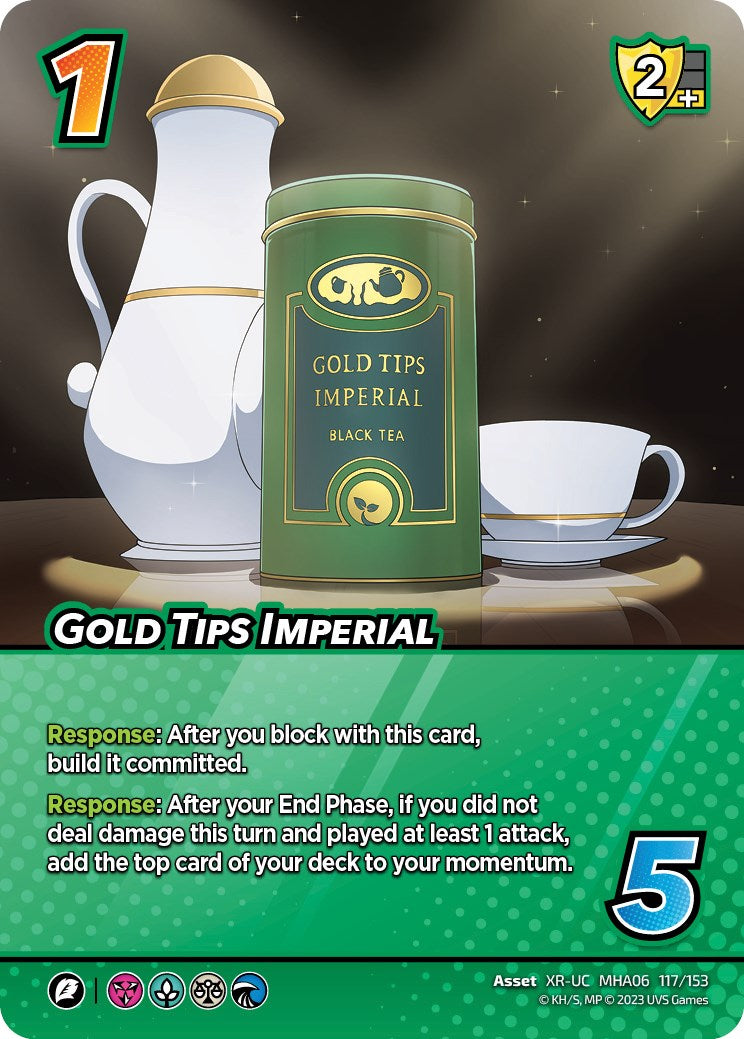 Gold Tips Imperial (XR) [Jet Burn] | Boutique FDB TCG