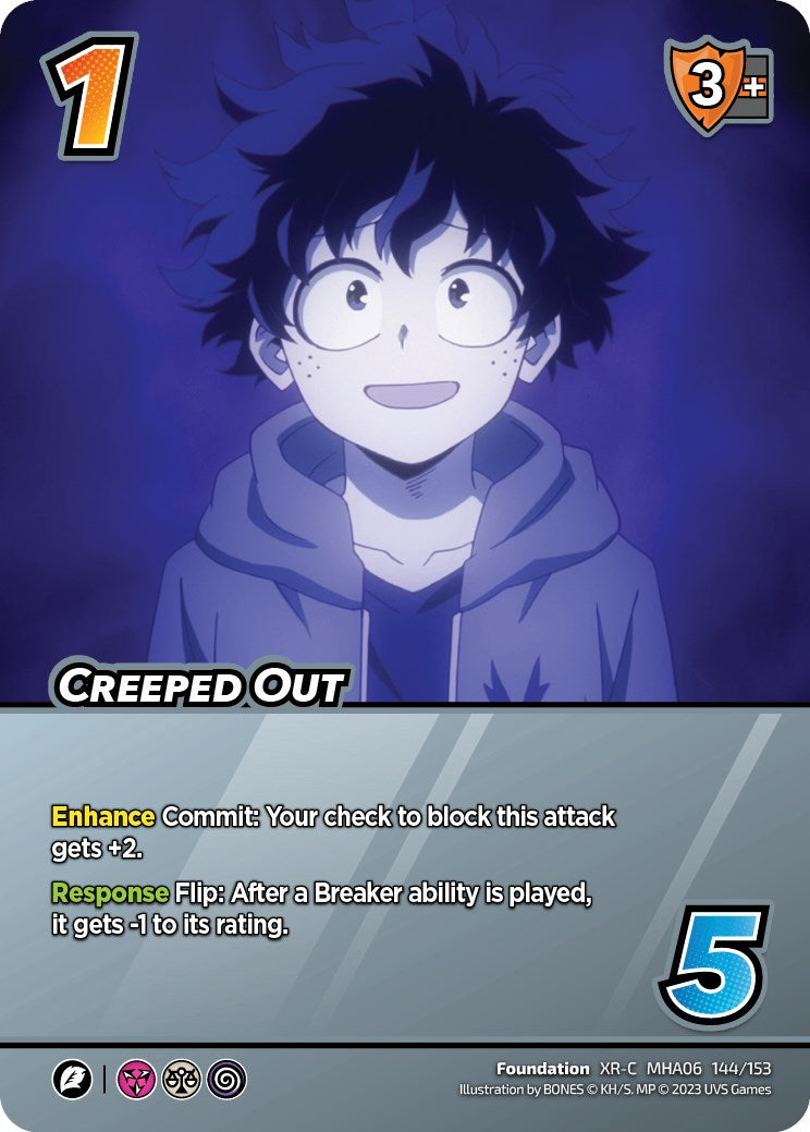 Creeped Out (XR) [Jet Burn] | Boutique FDB TCG