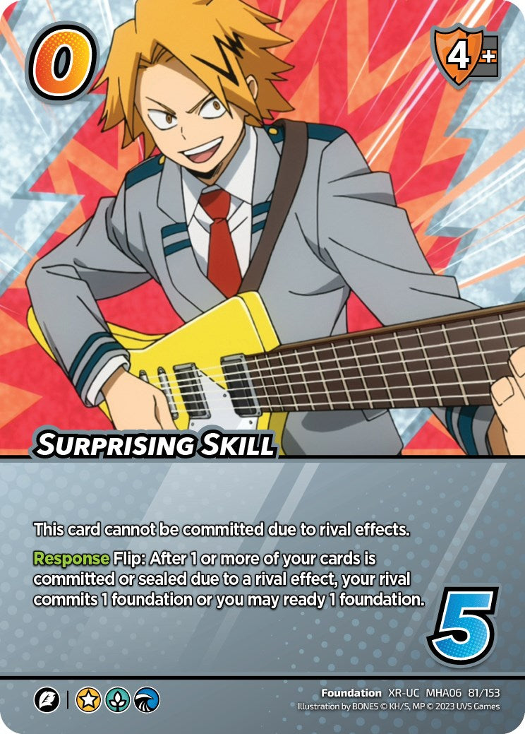 Surprising Skill (XR) [Jet Burn] | Boutique FDB TCG