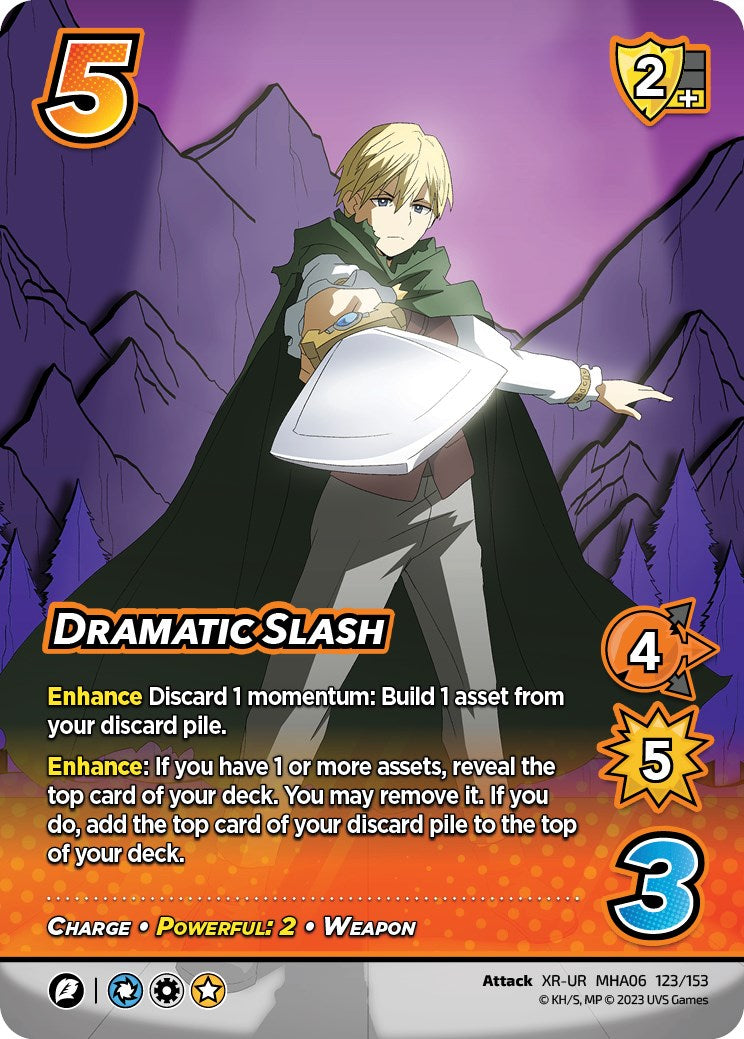 Dramatic Slash (XR) [Jet Burn] | Boutique FDB TCG