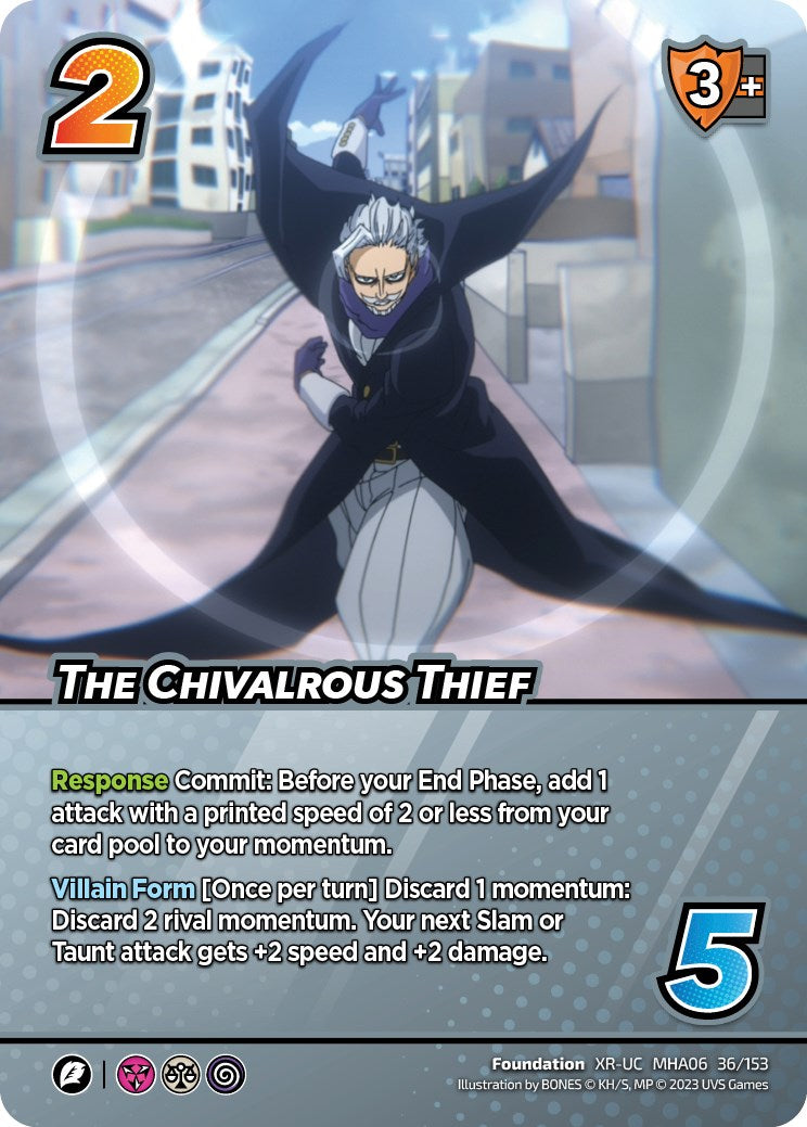 The Chivalrous Thief (XR) [Jet Burn] | Boutique FDB TCG